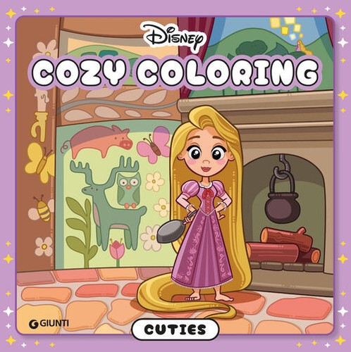 Cuties cozy coloring disney - coloring,